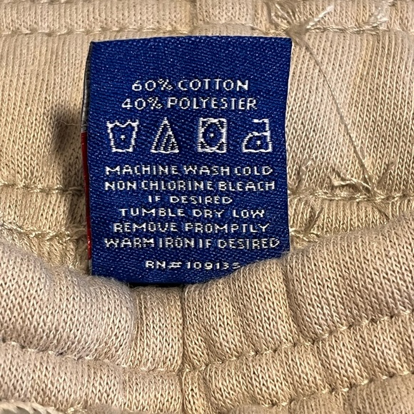 NBA Classic Fit Sporty Fleece Lined Basketball Shorts, NBA Logo, Sz XL, Tan - Picture 8 of 8